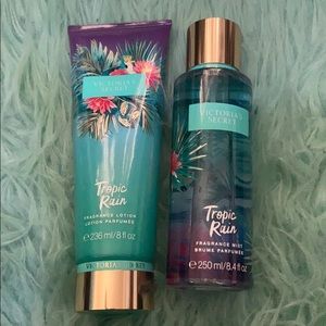 Victoria’s Secret Tropic Rain Spray and Lotion